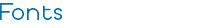 Fonts